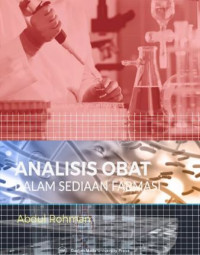 Image of ANALISIS OBAT DALAM SEDIAAN FARMASI