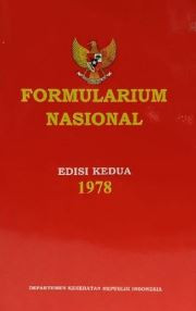 FORMULARIUM NASIONAL EDISI 2 TAHUN 1978