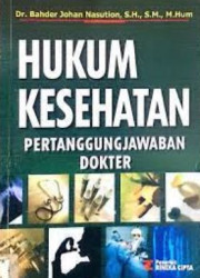 HUKUM KESEHATAN PERTANGUNGJAWABAN DOKTER