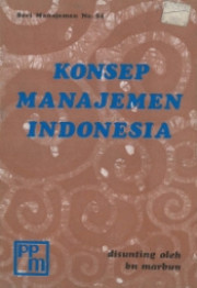 KONSEP MANAJEMEN INDONESIA