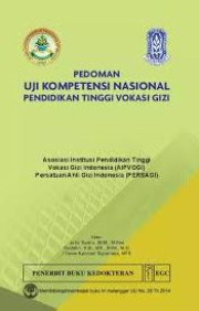 PEDOMAN UJI KOMPETENSI NASIONAL PENDIDIKAN TINGGI VOKASI GIZI