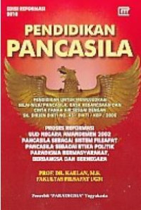 Image of PENDIDIKAN PANCASILA ED.REFORMASI 2010