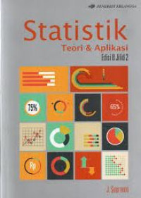 Image of STATISTIK TEORI DAN APLIKASI EDISI 8 JILID 2